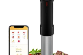 INKBIRD Sous Vide Machine ISV-100W WiFi Precision Cooker 1000W Immersion Circulator with Temperature & Timer Accurate Control, Uniform Heat Circulation, Low Water Protection, Slow Cooking for Steak