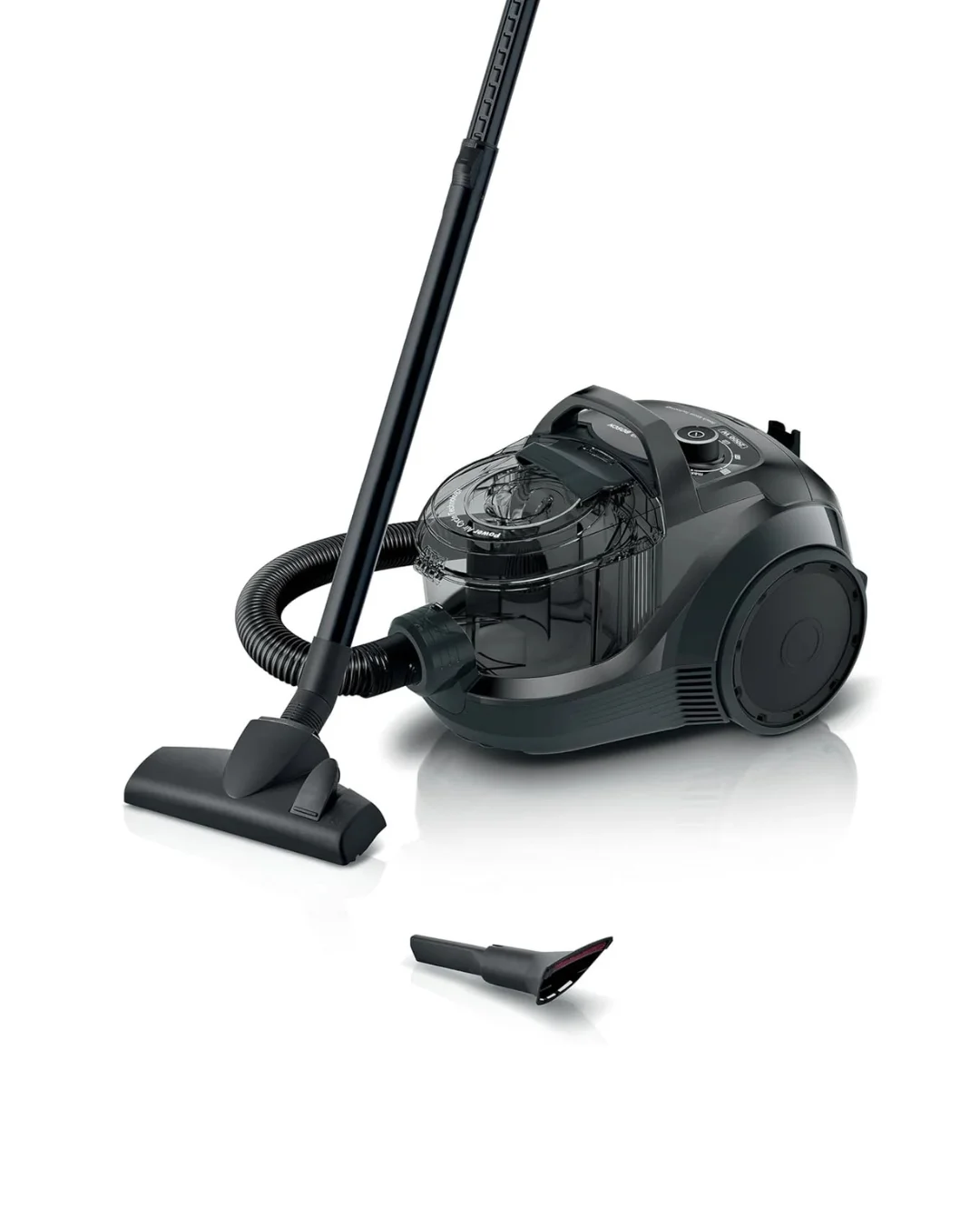 BOSCH Series 4 Bagless Vacuum Cleaner 2000 Watts, BGS21WBAGB Black