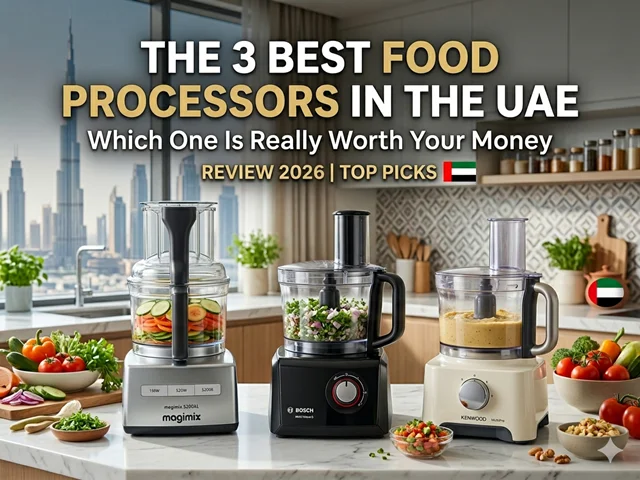 The 3 Best Food Processors in the UAE: Which One Is Really Worth Your Mone